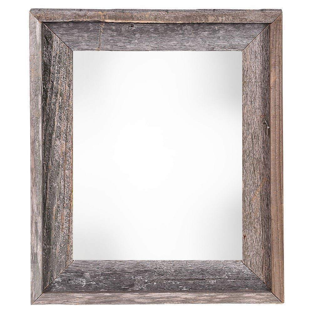 24" x 30" Gray Solid Wood Hanging Picture Frame-1