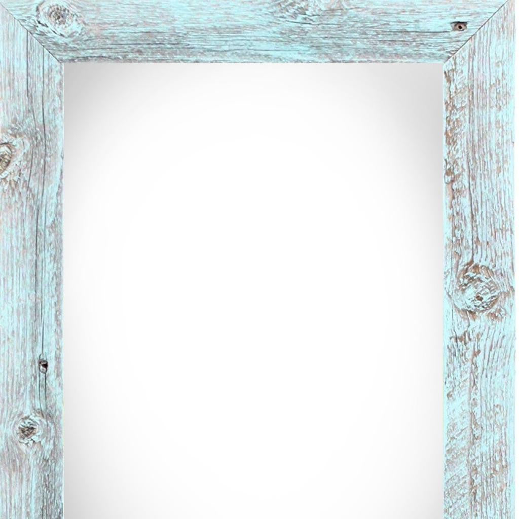 24" x 30" Blue Solid Wood Hanging Picture Frame-3