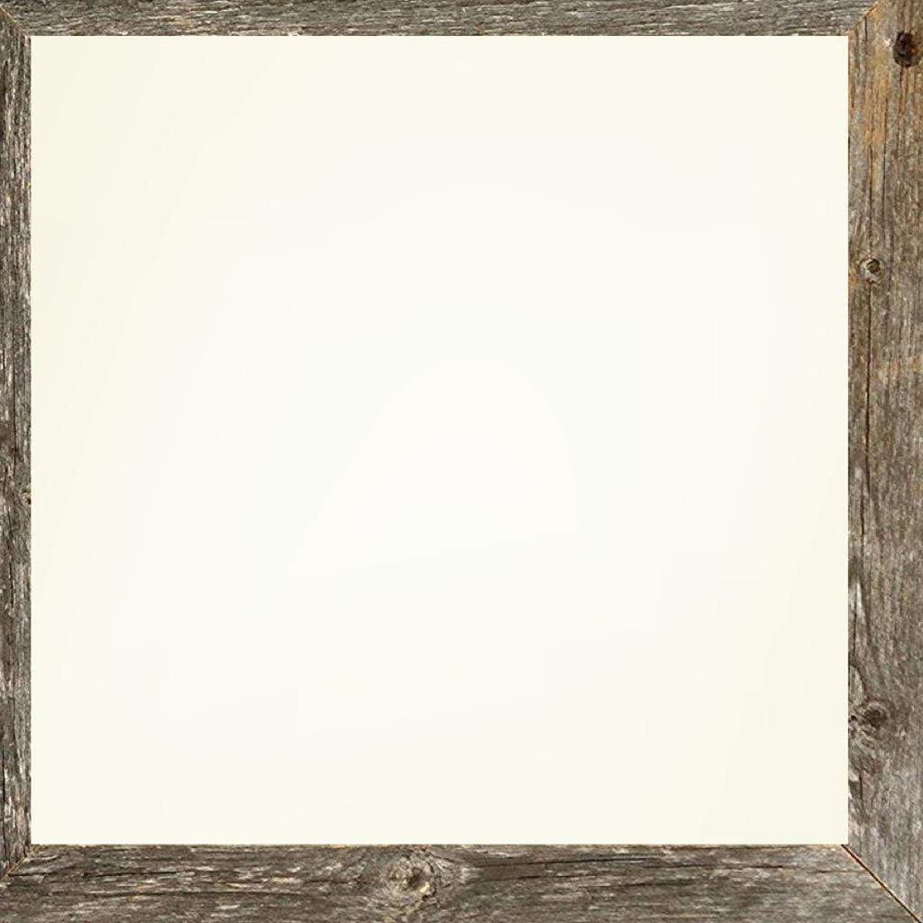 6" x 6" Gray Solid Wood Tabletop Picture Frame-3