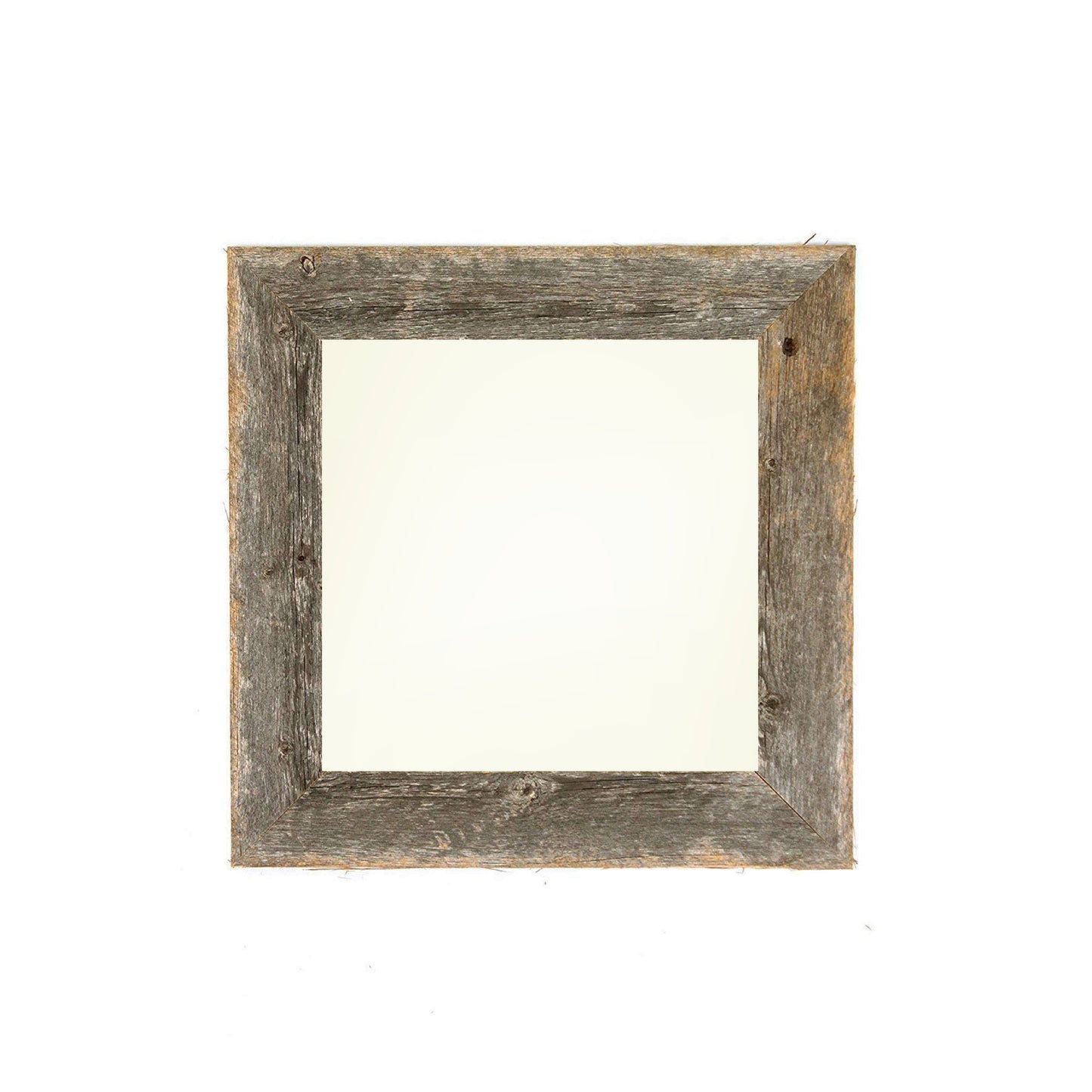 6" x 6" Gray Solid Wood Tabletop Picture Frame-1