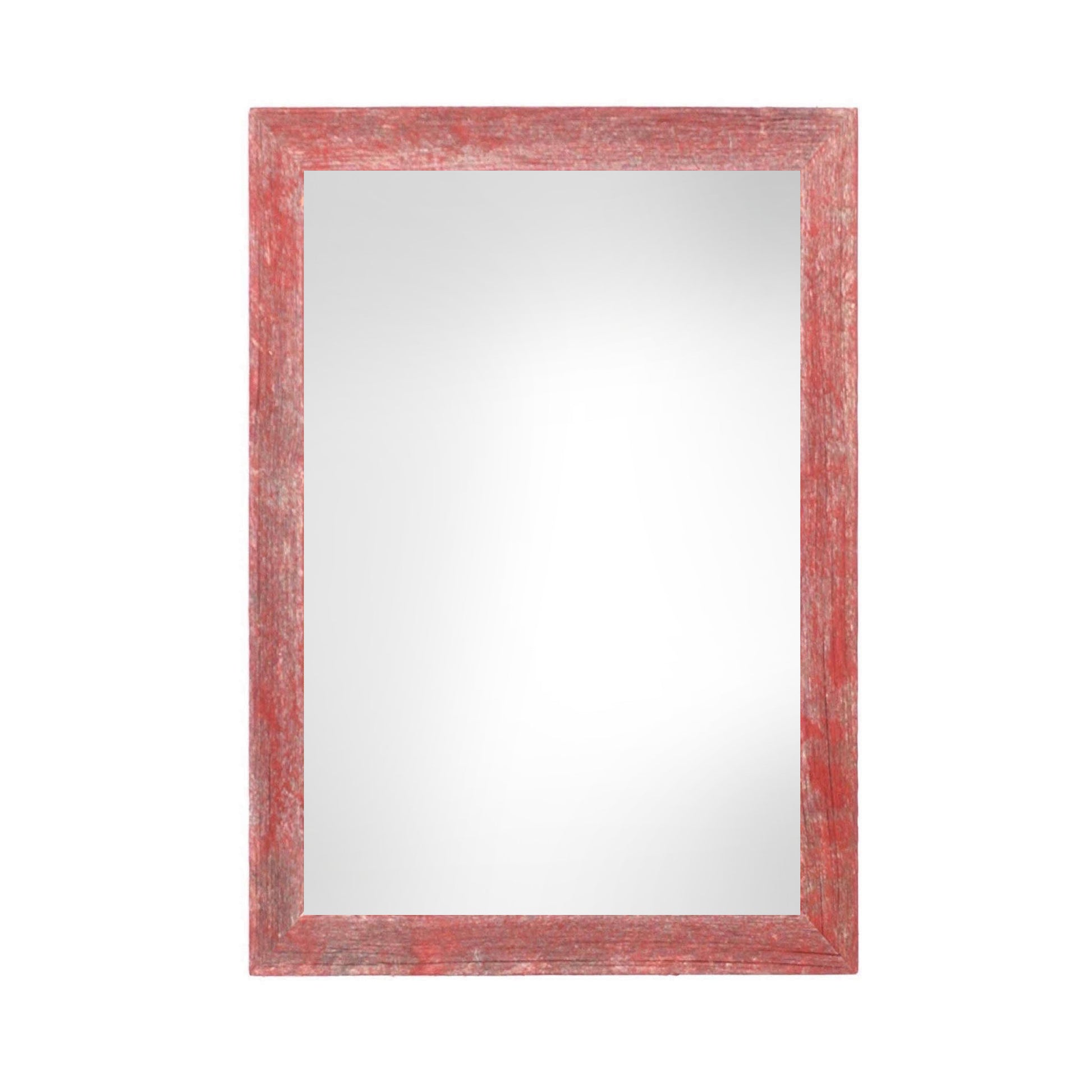 11" x 14" Red Solid Wood Hanging Picture Frame-1
