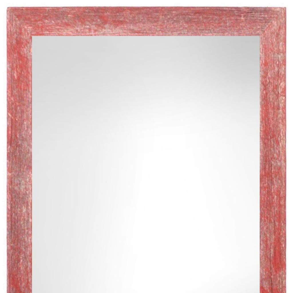 11" x 14" Red Solid Wood Hanging Picture Frame-2