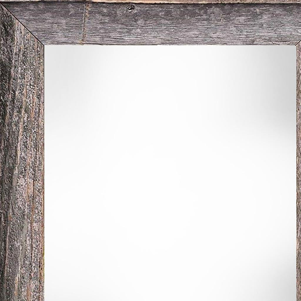24" x 30" Gray Solid Wood Hanging Picture Frame-2