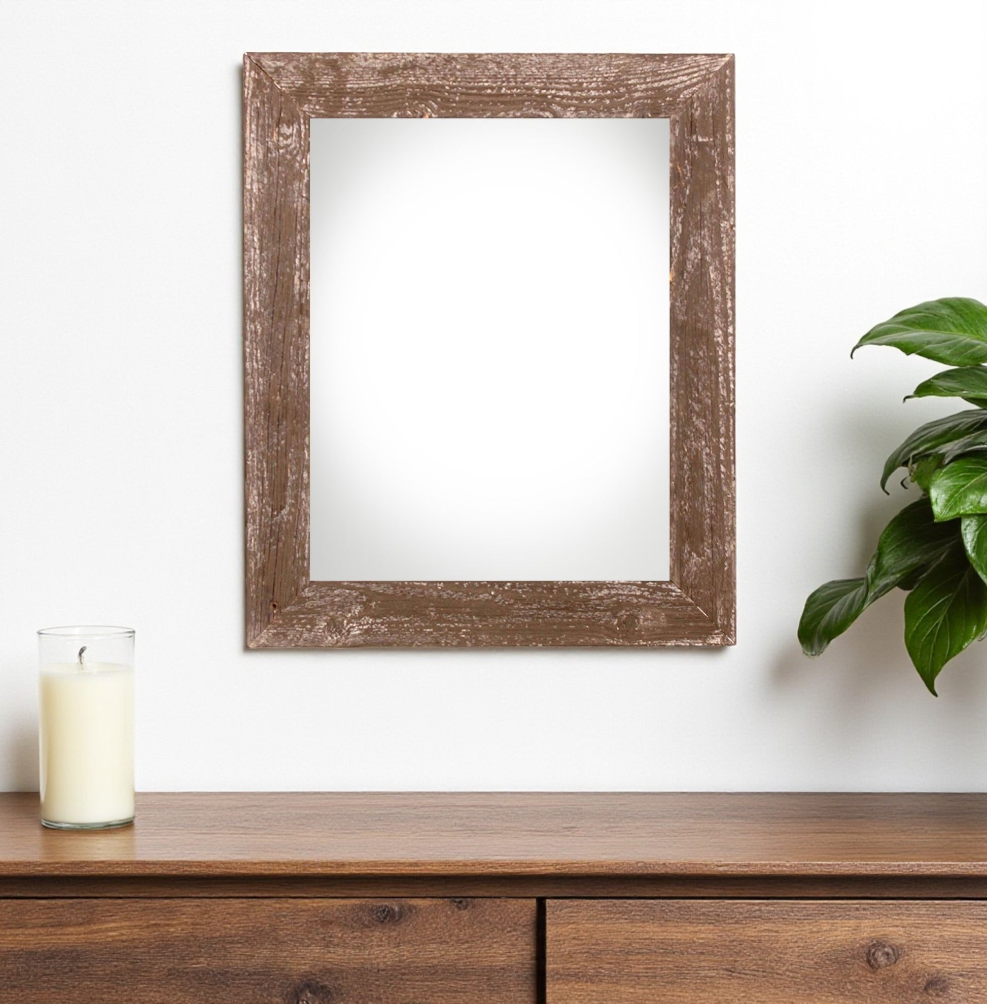 14" x 18" Espresso Solid Wood Hanging Picture Frame-0