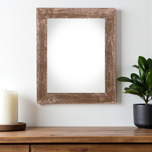 20" x 28" Espresso Solid Wood Hanging Picture Frame-0