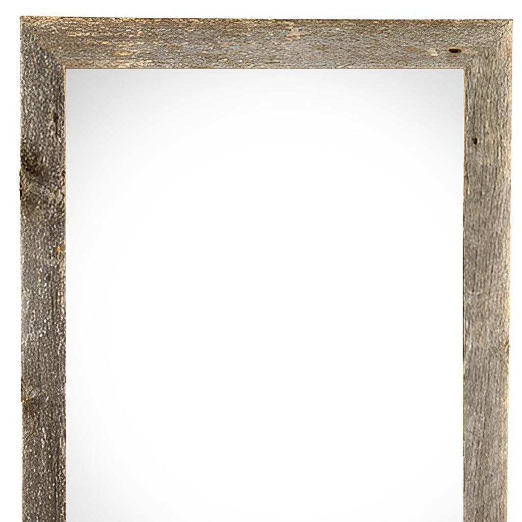 20" x 28" Gray Solid Wood Hanging Picture Frame-2