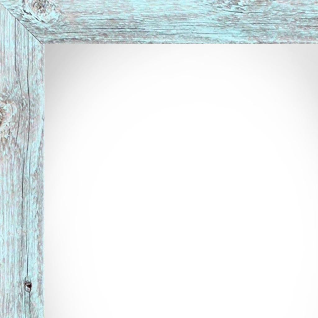 24" x 30" Blue Solid Wood Hanging Picture Frame-2