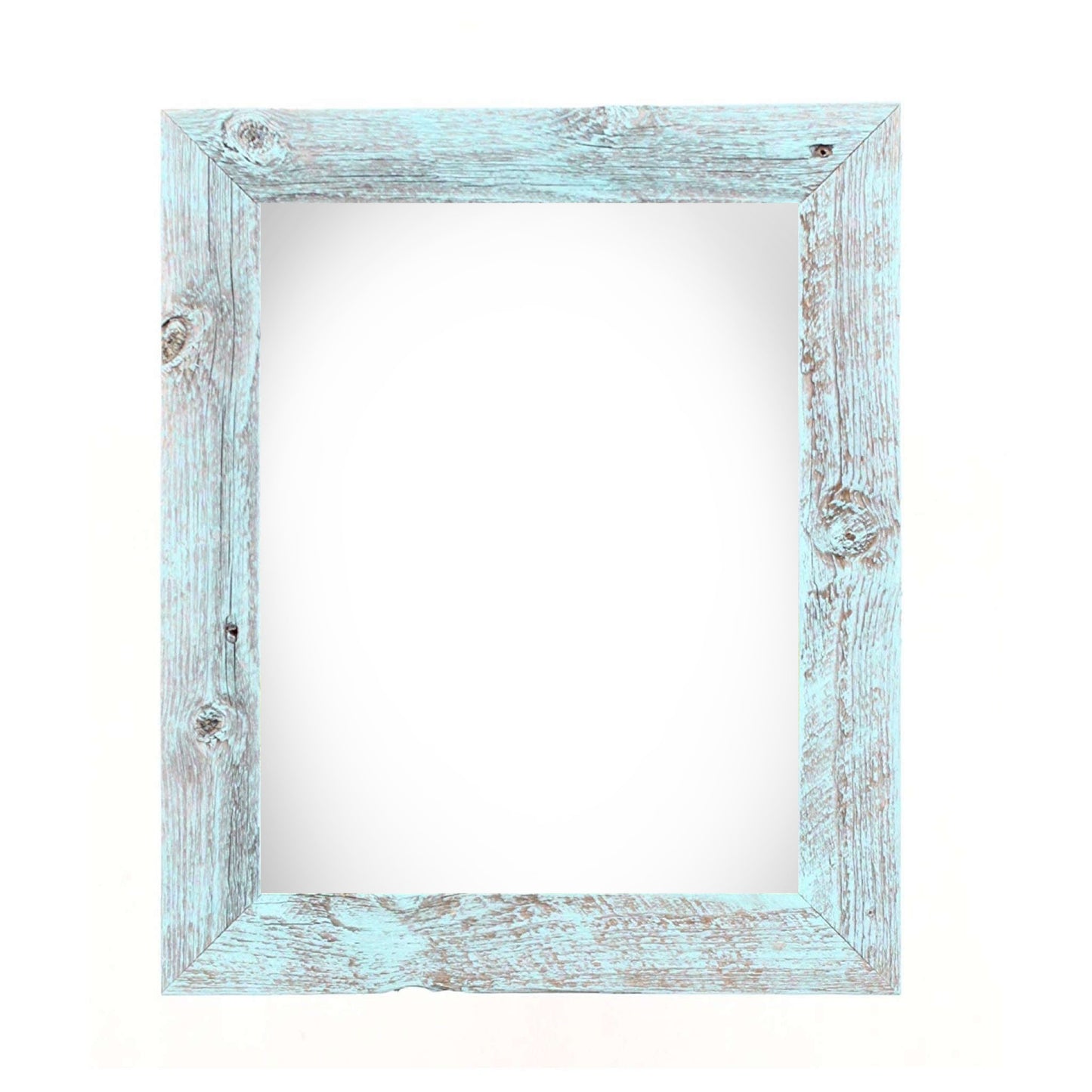 24" x 30" Blue Solid Wood Hanging Picture Frame-1