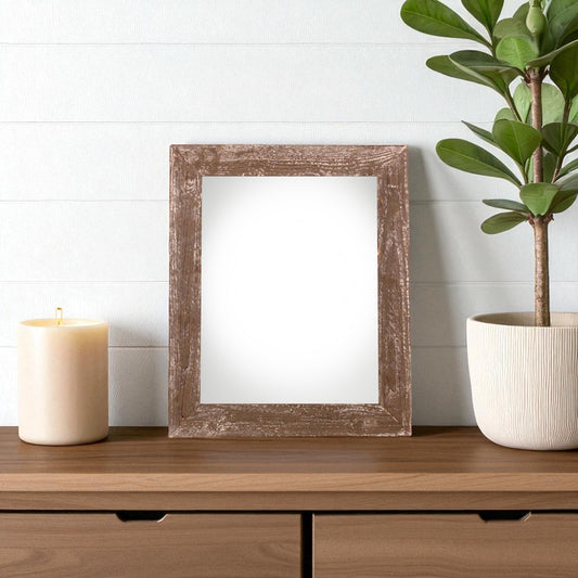 4" x 6" Espresso Solid Wood Tabletop Picture Frame-0
