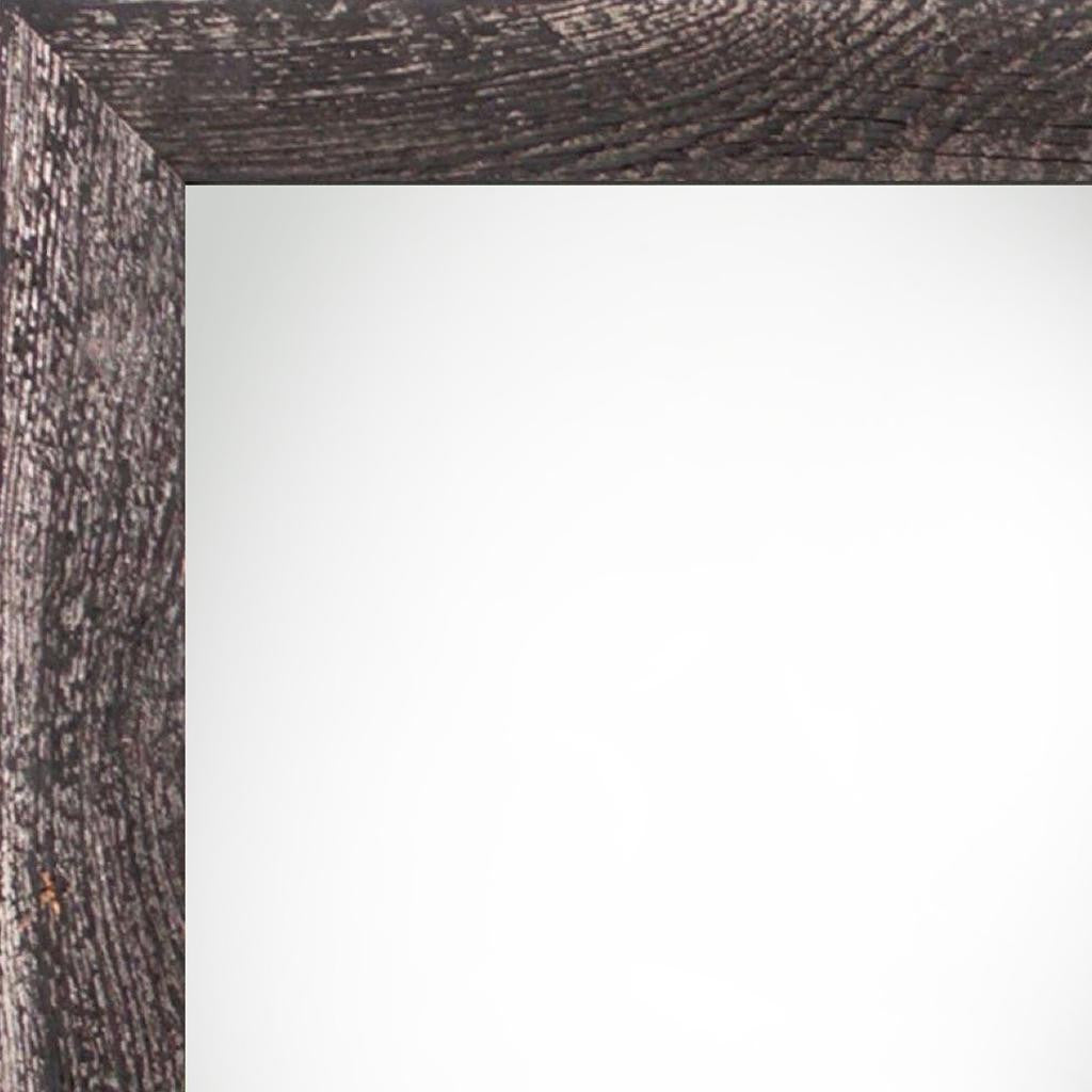 9" x 12" Black Solid Wood Hanging Picture Frame-3